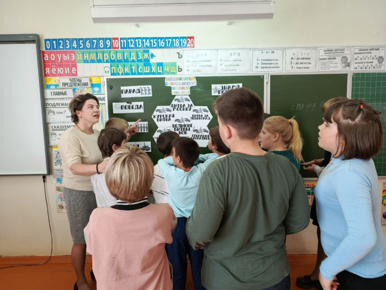5 мая 2025 г. в школе прошли внеурочные занятия из цикла «Разговоры о важном» на тему: «80-летие Победы в Великой Отечественной войне».